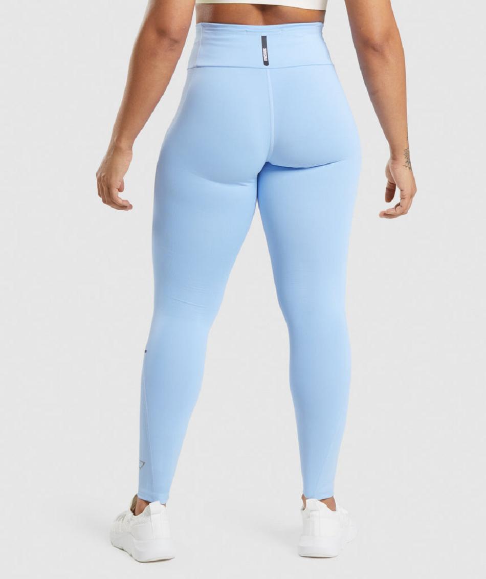 Gymshark Speed Ženske Tajice Plave | HR 4067NWY